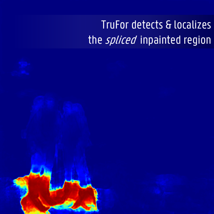 TruFor spliced detection.